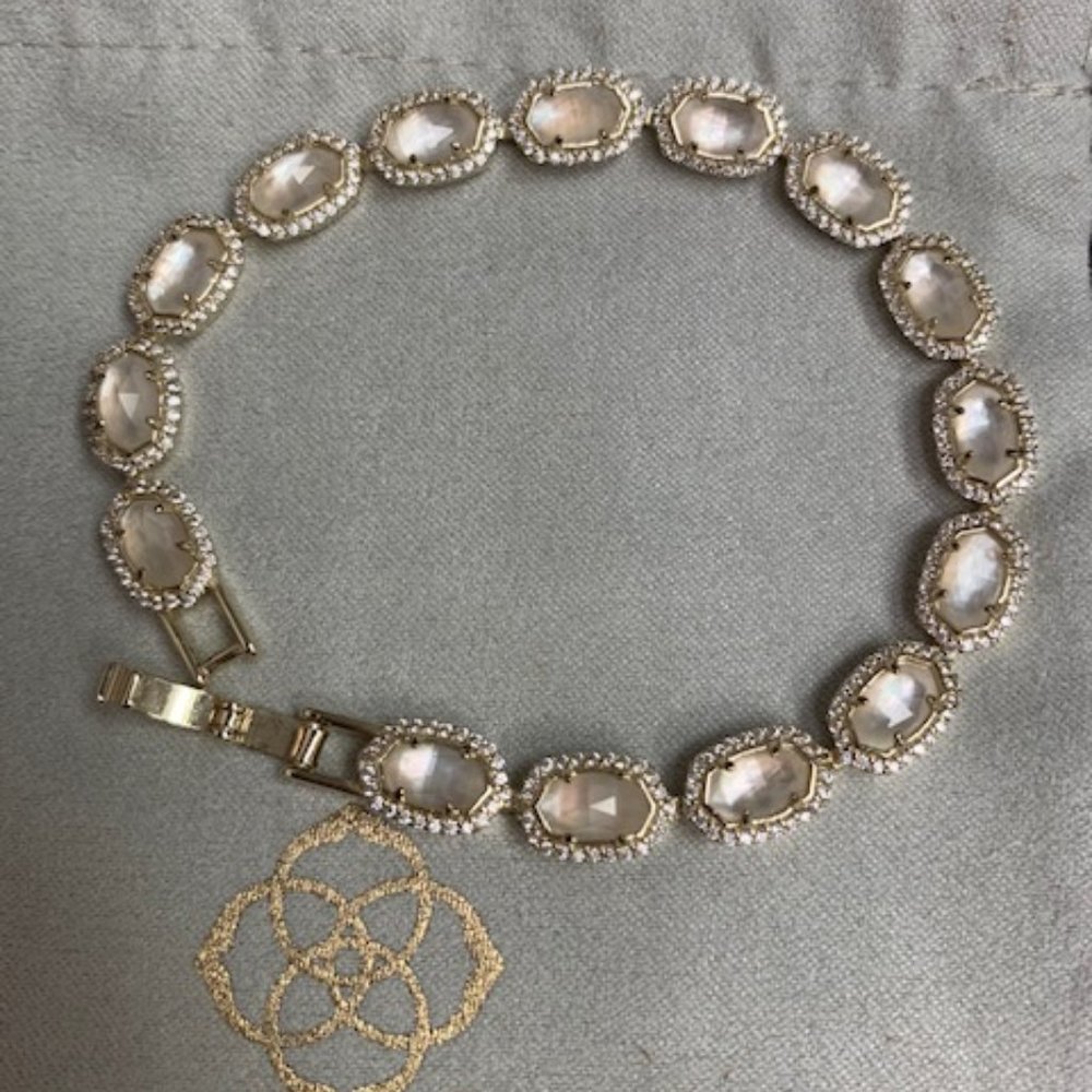 NWOT Kendra Scott Gold Cole bracelet